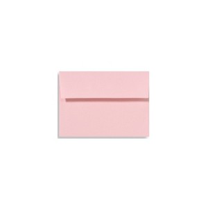 LUX 4 3/8" x 5 3/4" 70lbs. A2 Invitation Envelopes W/Glue Candy Pink EX4870-14-50 - 1 of 1