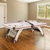 Rally and Roar Air Powered Hockey Multiple Styles Game Tables, Indoor Arcade Gaming Sets with Electronic Score Systems, Excellent for Family Game - 4 of 4