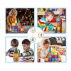 PICASSO-TILES 36 pc Magnetic Tiles, Rocket Set Building Blocks, Educational Toy for Kids - 4 of 4