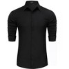 Clearlove Men's Christmas Shirts Long Sleeve Novelty Xmas Button Shirts - 2 of 4