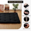 Floor Mattress Japanese Futon Mattress Sleeping Pad Roll Up Sleeping Mattress Portable for Guest Room RV Travel - 3 of 4