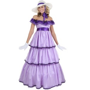 HalloweenCostumes.com Women's Deluxe Southern Belle Costume | Adult Southern Halloween Outfit - 1 of 1