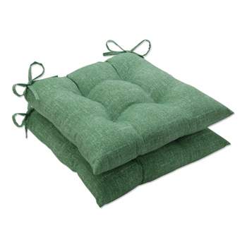 2pk Outdoor/Indoor Wrought Iron Seat Cushion Set Tory - Pillow Perfect