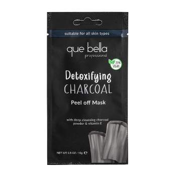 Que Bella Detoxifying Charcoal Peel off Mask - 0.5oz
