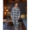 ADR Men's Flannel Pajamas, Soft Cotton Pajamas, Men's Flannel Shirt and Men's Flannel Pajama Pants with Pockets - 2 of 4