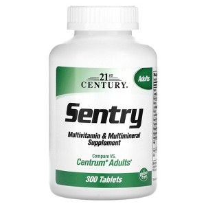 21st Century Sentry, Adults Multivitamin & Multimineral Supplement, 300 Tablets - 1 of 3