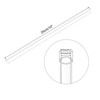 Unique Bargains Lamp and Lantern Water Cooling System Acrylic Rigid Round Pipe Clear 10" - 2 of 4