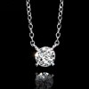 Ross-Simons 0.33 Carat Lab-Grown Diamond Solitaire Necklace in Sterling Silver - 2 of 3