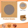 Unique Bargains Bakery Candy Jewelry Soap Display Kraft Mini Gift Boxes 16 Pcs - 3 of 4