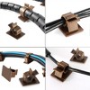Epoch Vents Backed Nylon Wire Adjustable Cable Clips - 2 of 4