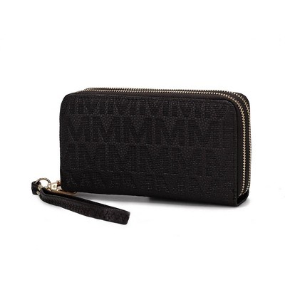 MKF Collection Lisbette Embossed M Signature Wallet Bag by Mia K