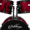 Ashthorpe 5-Piece Full-Size Complete Adult Drum Set with Remo Batter Drumheads - 4 of 4