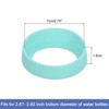Unique Bargains Silicone Protective Water Bottle Bottom Boot for 70mm 4 Pcs - 2 of 4