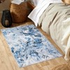 Area Rug Machine Washable Boho Carpet Non Slip Abstract Vintage Indoor - 3 of 4