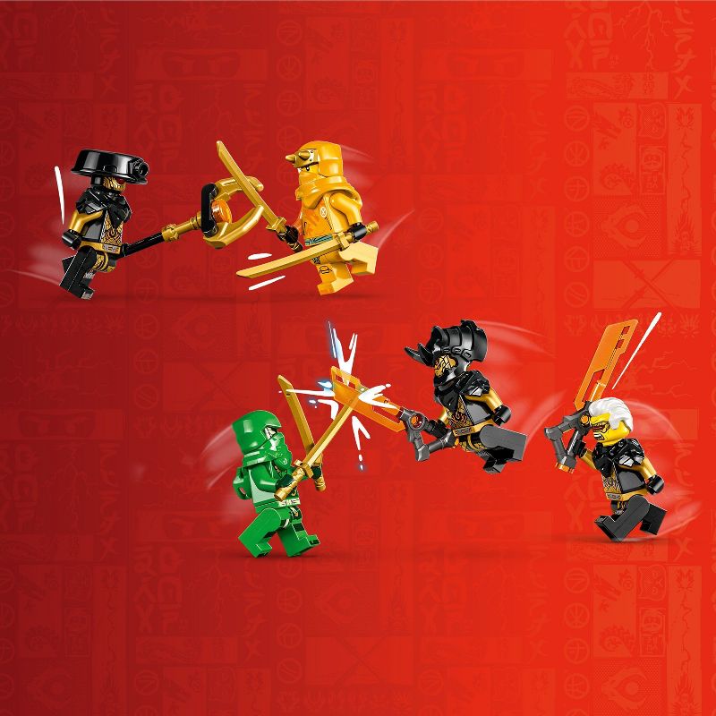 LEGO NINJAGO Lloyd and Arin&#39;s Ninja Team Mechs Ninja Building Toy 71794, 5 of 10