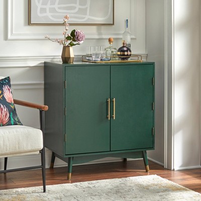 Dark green bar deals cabinet