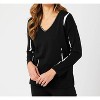 Women's V-Neck Sweater - Angel Apparel - 2 of 4