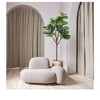 Artificial Fiddle Leaf Fig Tree 5FT Tall Fake Plant Indoor/Outdoor Decor With Pot Home Office & Living Room Decor - 2 of 4