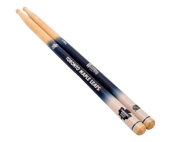 Woodrow Guitars NHL Collectible Drum Sticks Toronto Maple Leafs 5A