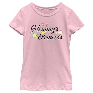 Girl's Disney Mommy's Princess T-Shirt - 1 of 4