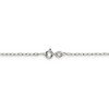 Black Bow Jewelry 1.75mm Sterling Silver Solid Elongated Open Cable Chain Necklace - 4 of 4