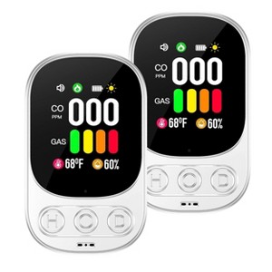 Plug In Combined Gas and Carbon Monoxide Detector, 3 Piece Set : Target