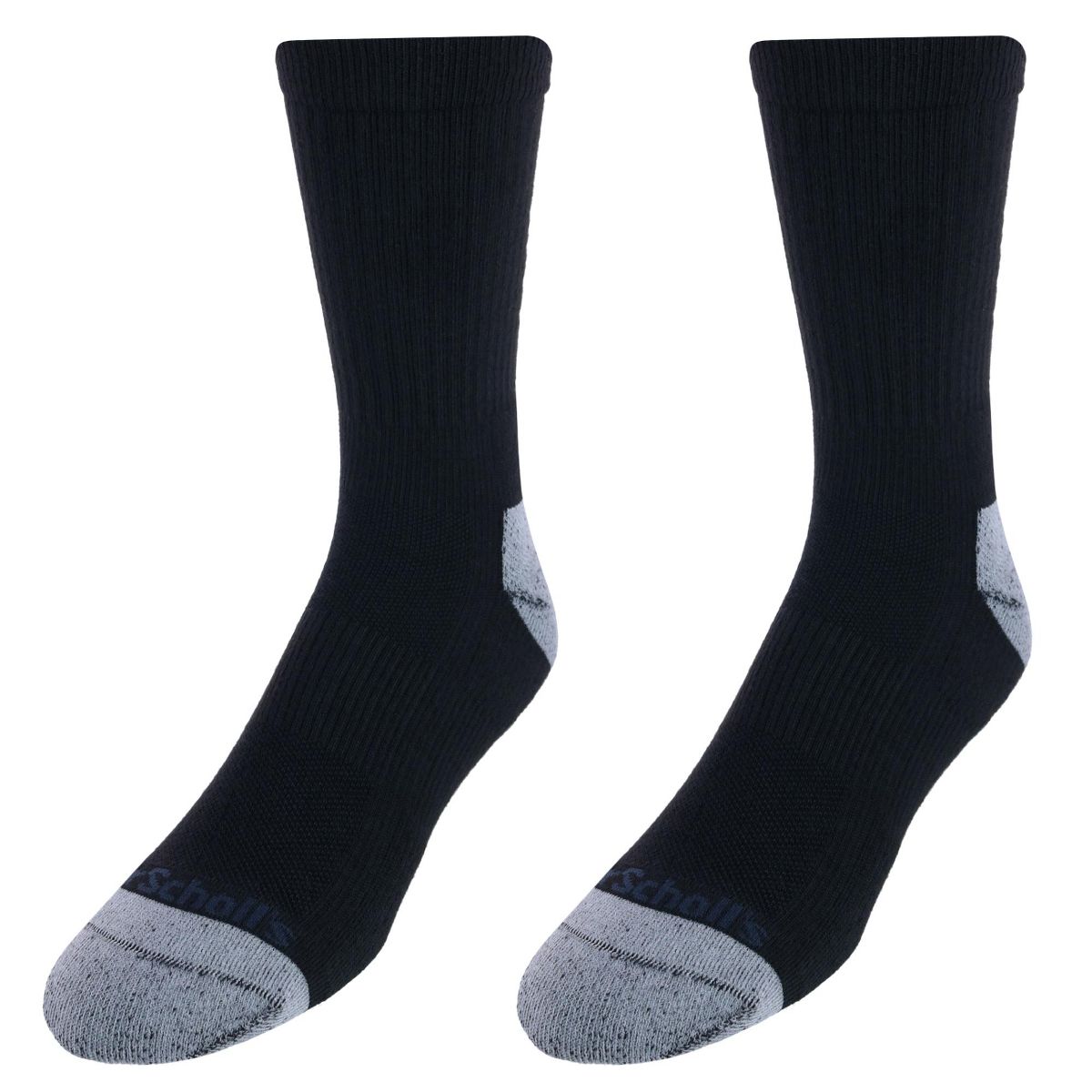 Dr. Scholl's Men's Crew Compression Work Socks (2 Pair Pack) - thumbnail 2