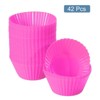 Unique Bargains Silicone Non-Stick Heat Resistant Baking Cups - 3 of 4