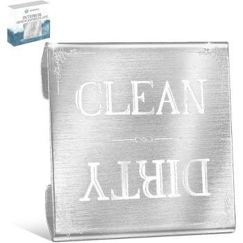 Clean/Dirty Dishwasher Magnet - Nickel – Oxford Exchange