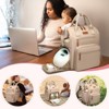 Itopfox Convertible Diaper Backpack with Laptop Sleeve & Cooler Storage, Large Pumping Bag for Working Moms, 31L Capacity - 2 of 4