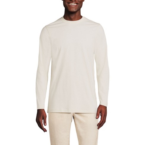 Lands' End Men's Long Sleeve Cotton Supima Tee - image 1 of 3