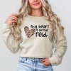 Simply Sage Market Women's Graphic Sweatshirt My Heart Is One The Field Leopard - 2 of 3
