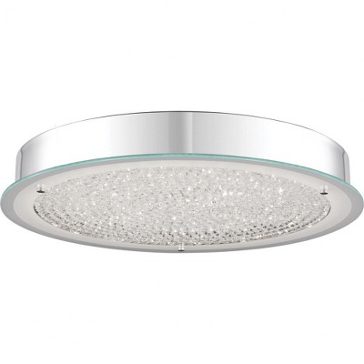 Quoizel Lighting Blaze 1 - Light Flush Mount in  Polished Chrome