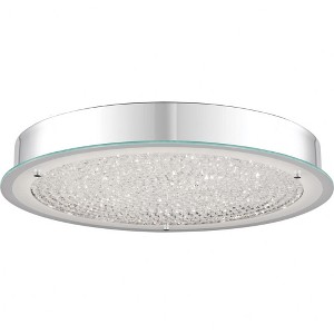 Quoizel Lighting Blaze 1 - Light Flush Mount in  Polished Chrome - 1 of 3