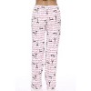 Just Love Womens Buffalo Plaid Knit Jersey Pajama Pants - 3 of 3