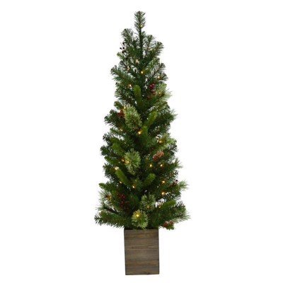 Celebrations 7 Ft. Full Led 460 Lights Frosted Sunndal Fir Christmas Tree :  Target