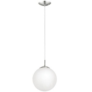 Eglo Lighting Rondo 1 - Light Pendant in  Matte Nickel - 1 of 4