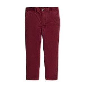 Hope & Henry Boys' Organic Corduroy Pant, Oxblood Cord, 18-24 Months - 1 of 4