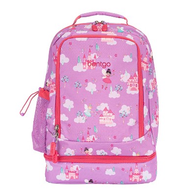 Bentgo Kids 2-in-1 16.5 Backpack & Insulated Lunch Bag Unicorn Purple New