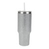 Silver Rhinestone 40 Oz Stainless Steel Tumbler - 4 of 4