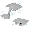 ECR4Kids The Surf Folding Portable Lap Desk, Large, 1-Piece - 2 of 4