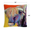 Pat Saunders 16 X 16 Decorative Throw Pillow by Trademark Fine Art - 4 of 4