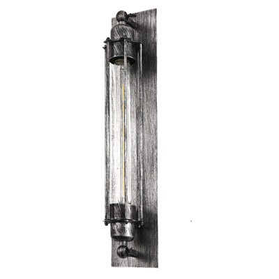 DORESshop 1-Light Rust Finish Indoor Wall Sconce, American Salon & Bar Style, E26 Base, Non-Integrated Bulb, Industrial Vintage Look