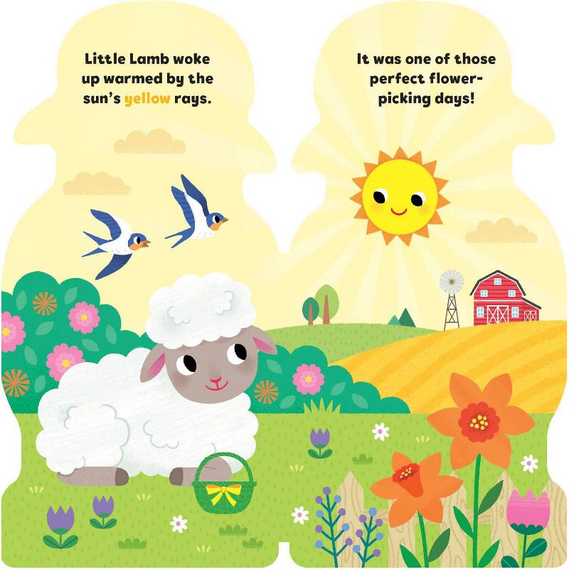 Little Lamb - (Little Shaped Board Books) by  Maggie Fischer (Board Book), 2 of 3