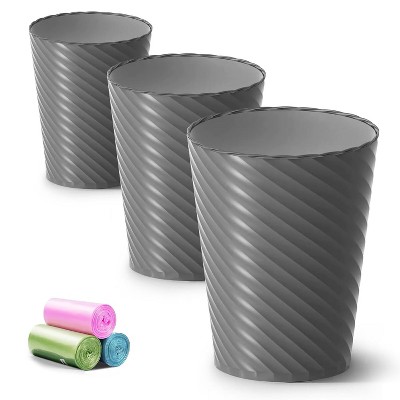 Bathroom Trash Can, with Trash Bags, Bathroom Garbage Can,for Living Room, Bedroom, Office, Kitchen