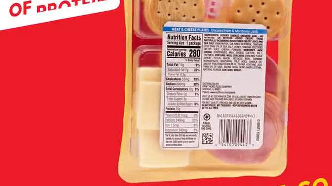 Oscar Mayer Bites with Ham, Monterey Jack Cheese and Crackers - 3.3oz, 2 of 11, play video