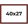 PosterPalooza | Weathered Red Picture Frame - UV Acrylic, Backing Board, Hanging Hardware Included - 2 of 4