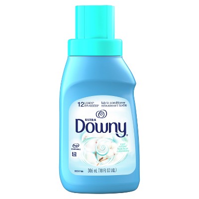 Downy Ultra Cool Cotton Liquid Fabric Conditioner (Fabric Softener), 10 fl oz