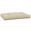 vidaXL Pallet Cushion Beige 47.2 in.x31.5 in.x4.7 in. Fabric - 4 of 4