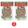 Beistle Vintage Christmas Reindeer Cutouts, 10" & 14", (12/Pkg) Multicolored - 4 of 4